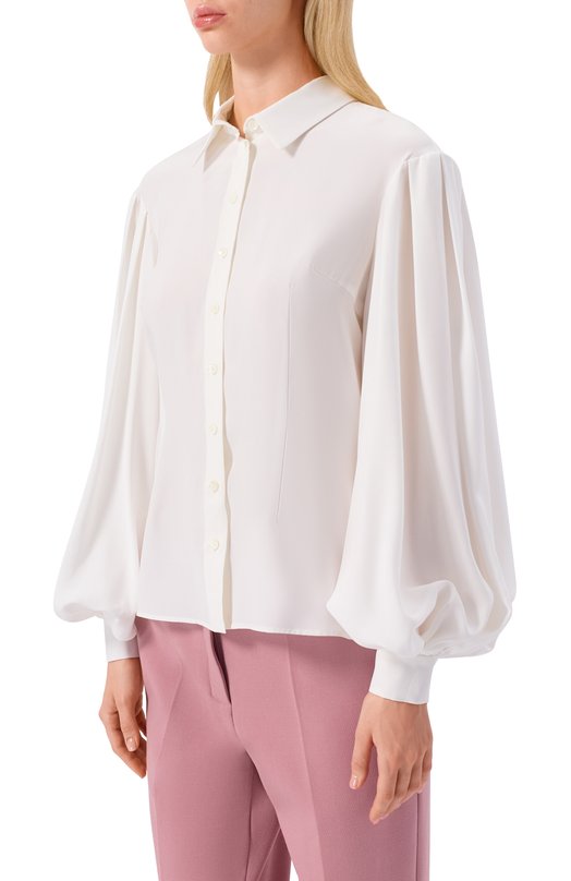 Шелковая блузка Leffers 8.52.89.15.02 Белый  8.52.89.15.02 Фото 3