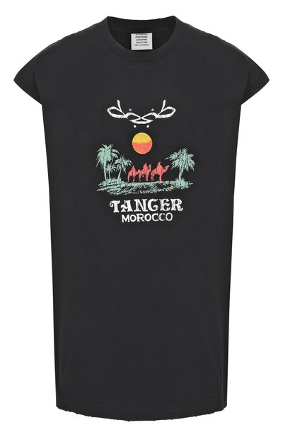 Хло пковая майка VETEMENTS, арт. ME76TR261B/1200 LIGHT JERSEY