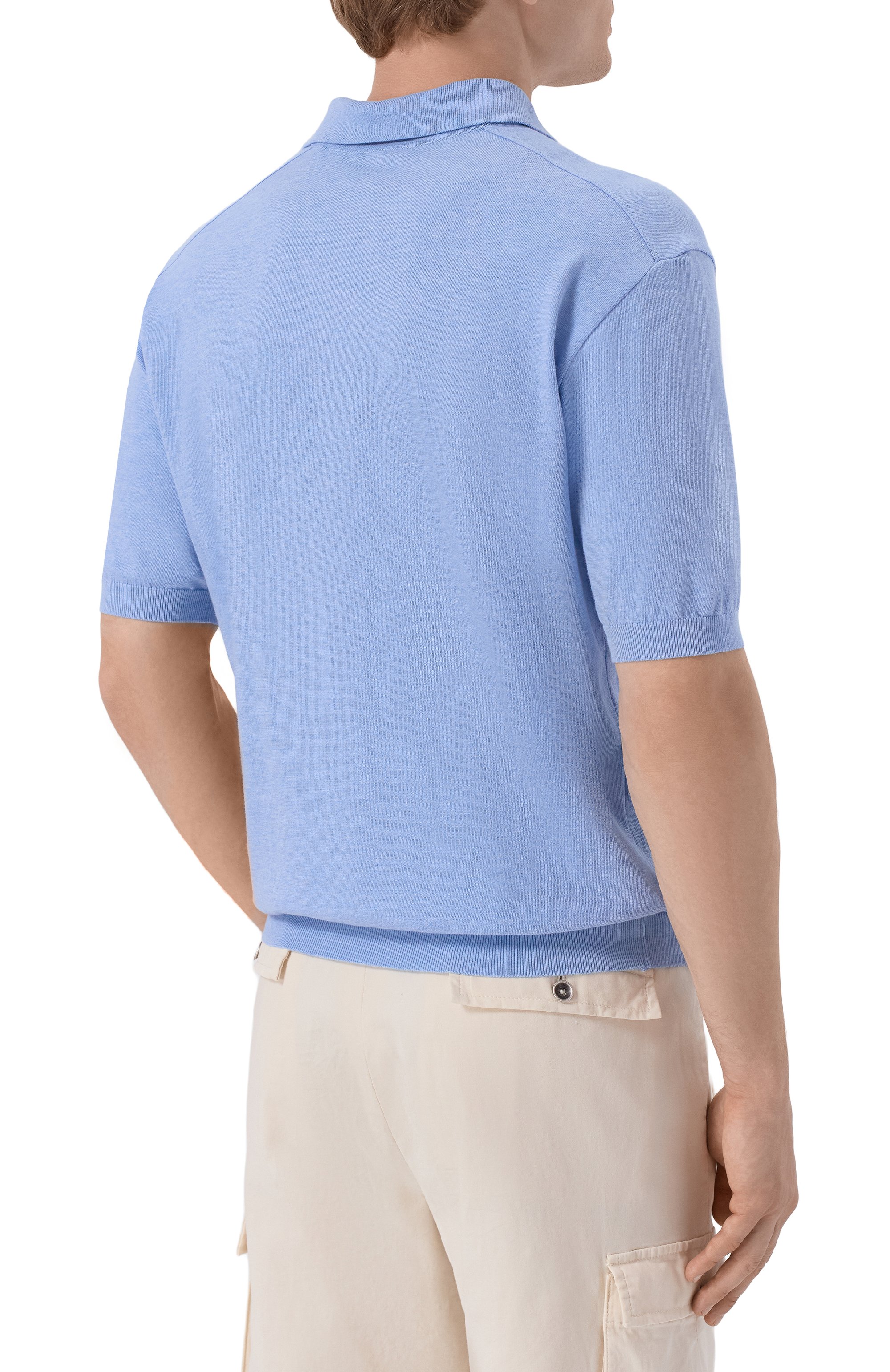 Хлопковое поло PAUL&SHARK, арт. 25411610, фото 4