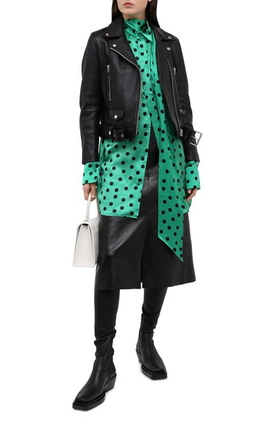 Шелковая блузка BALENCIAGA, арт. 642258/TJLB1, фото 2
