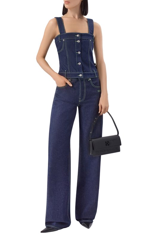 Сумка Jitney 1.0 Quote3D Off-White 0WNN172C99LEA003 Чёрный  0WNN172C99LEA003 Фото 7