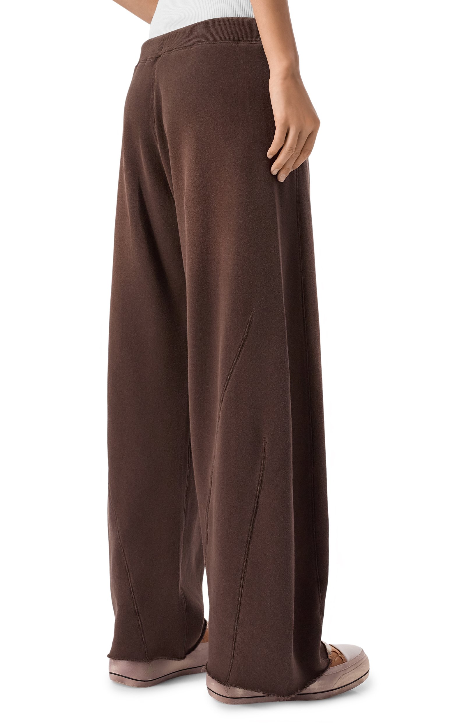 Хлопковые брюки R13, арт. R13WK359-156CU/RELAXED DARTED SWEATPANT, фото 4