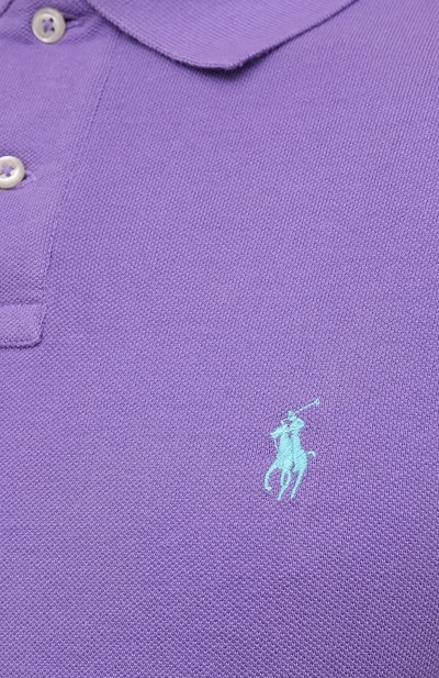 Хлопковое поло POLO RALPH LAUREN, арт. 710795080, фото 5