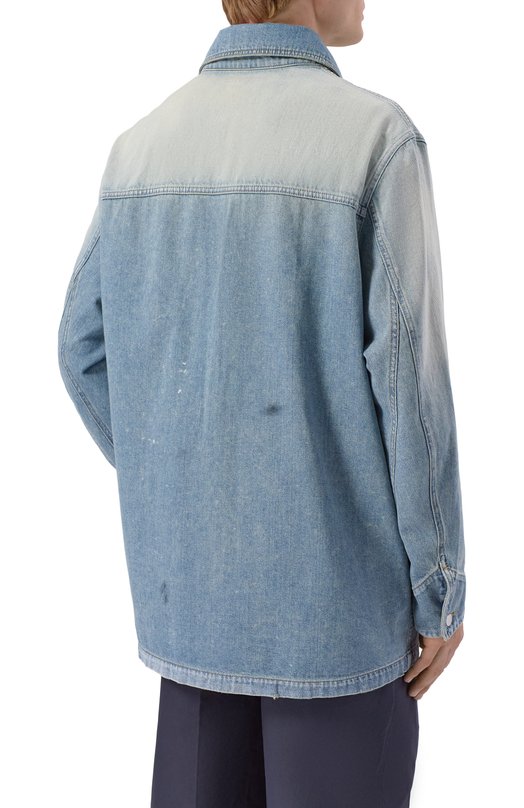 Джинсовая куртка Attachment x Vein Attachment VB61-308 Голубой  VB61-308 Фото 4