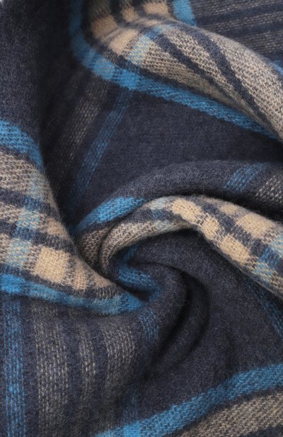 Шерстяной шарф DIESEL синего цвета по цене 14750 руб., арт. A19513/0DCCY, фото 3 Шерстяной шарф DIESEL, арт. A19513/0DCCY, фото 3