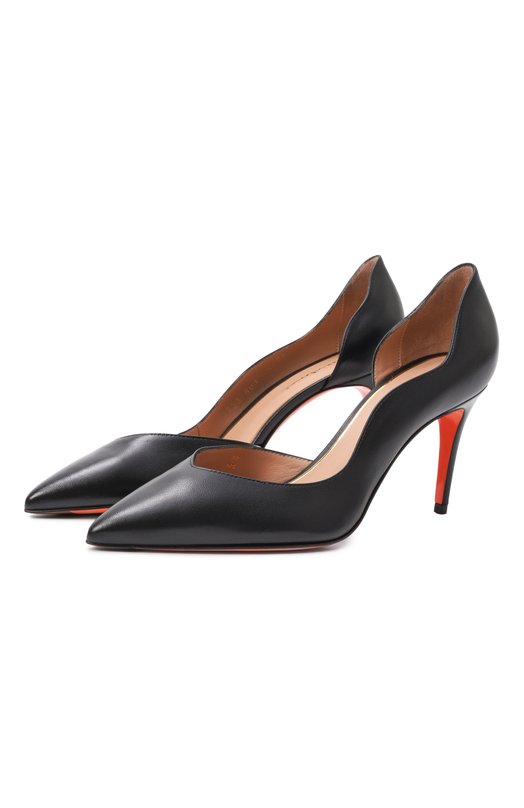Кожаные туфли Santoni WDIG71733HI2NSZA Чёрный WDIG71733HI2NSZA