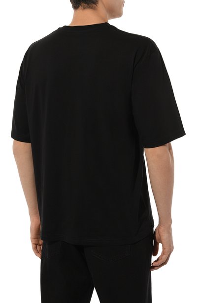 Хлопковая футболка MOSCHINO, арт. A0735/0241, фото 4