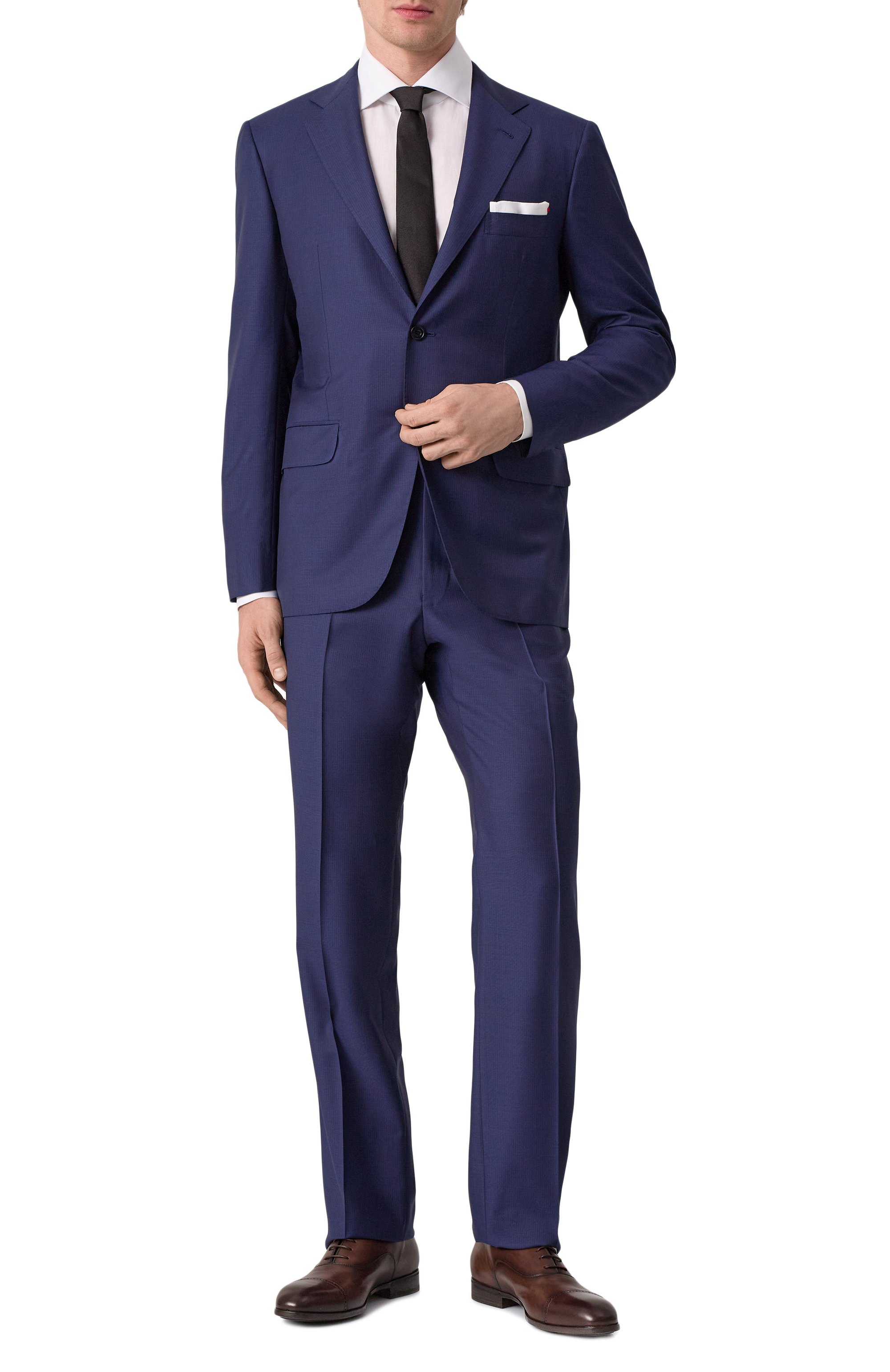 Хлопковая сорочка KITON, арт. UCIH0920401, фото 2