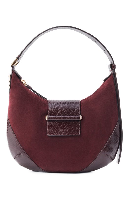 Сумка Bar small Jimmy Choo BARH0B0S0GZ Бордовый BARH0B0S0GZ