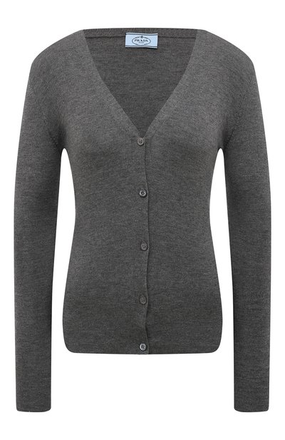 Кардиган из кашем ира и шелка PRADA, арт. 25437-40J-F0031, фото 1