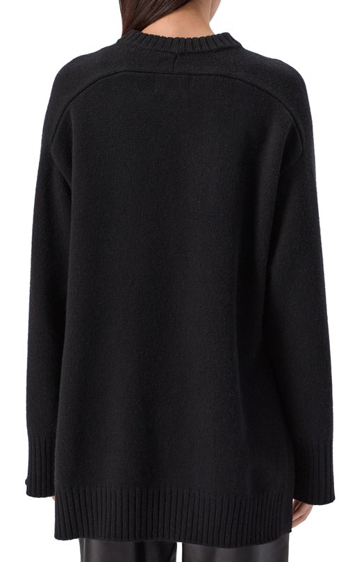 Свитер из шерсти и кашемира Loulou de Saison SAFI LDS Чёрный  SAFI LDS Фото 4