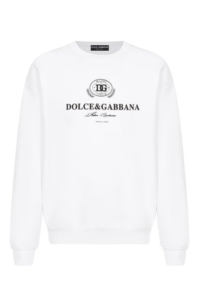 Мужской хлопковый свитшот DOLCE & GABBANA, арт. G9AHSZ/G7PBF