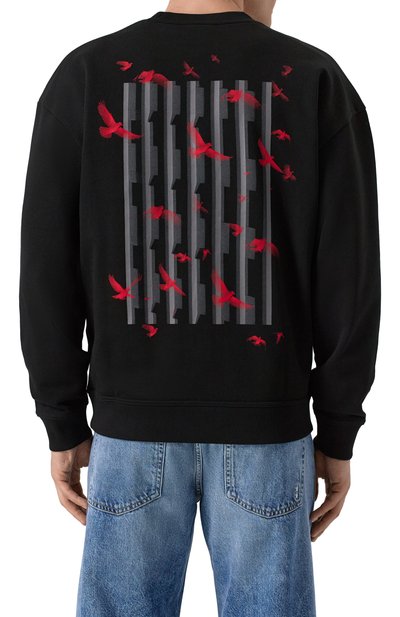 Хлопковый свитшот HUGO, арт. 50544533, фото 4