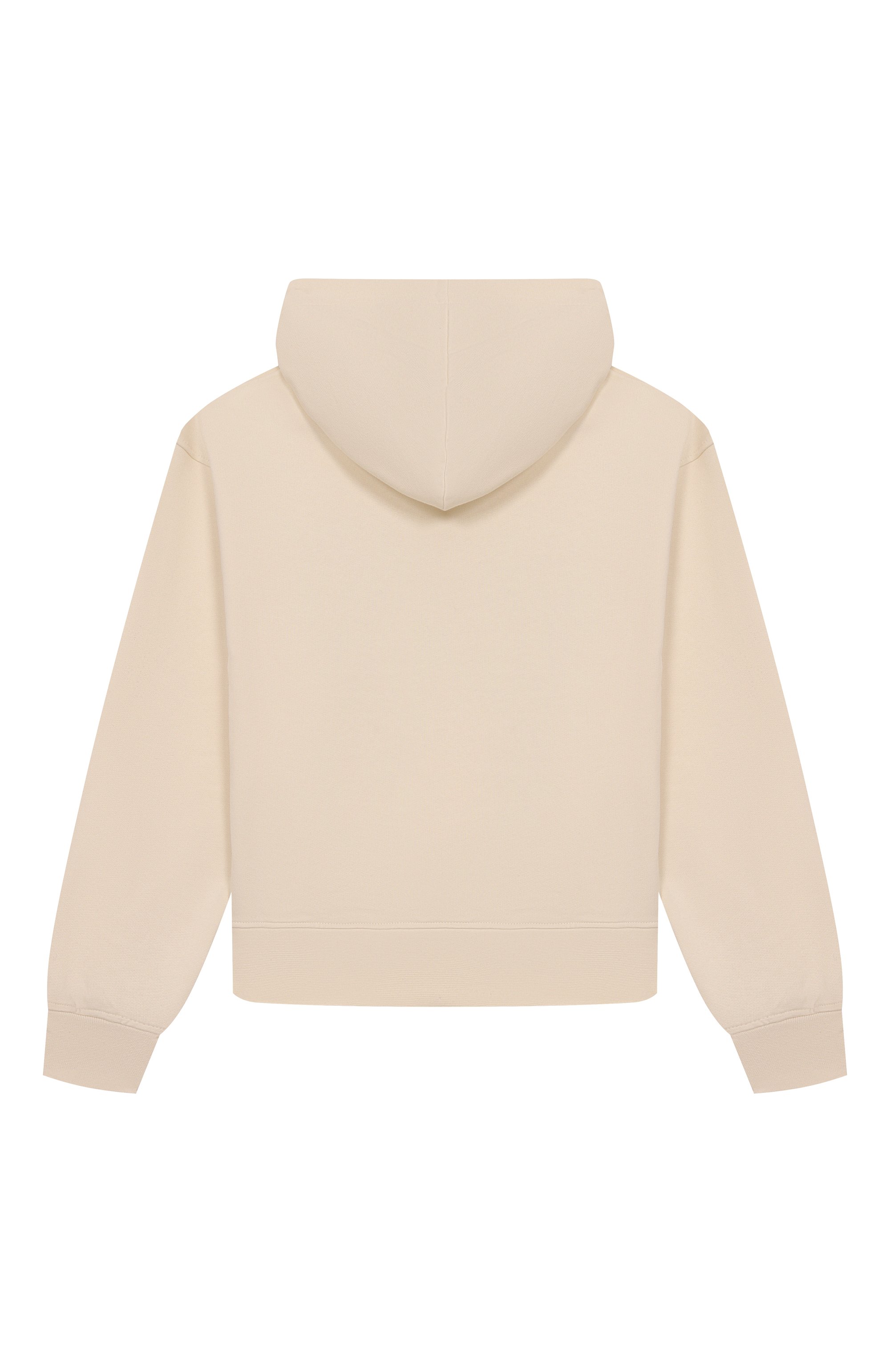 Хлопковое худи MSGM KIDS кремового цвета по цене 17800 руб., арт. F5MSJGHS193, фото 2 Хлопковое худи MSGM KIDS, арт. F5MSJGHS193, фото 2