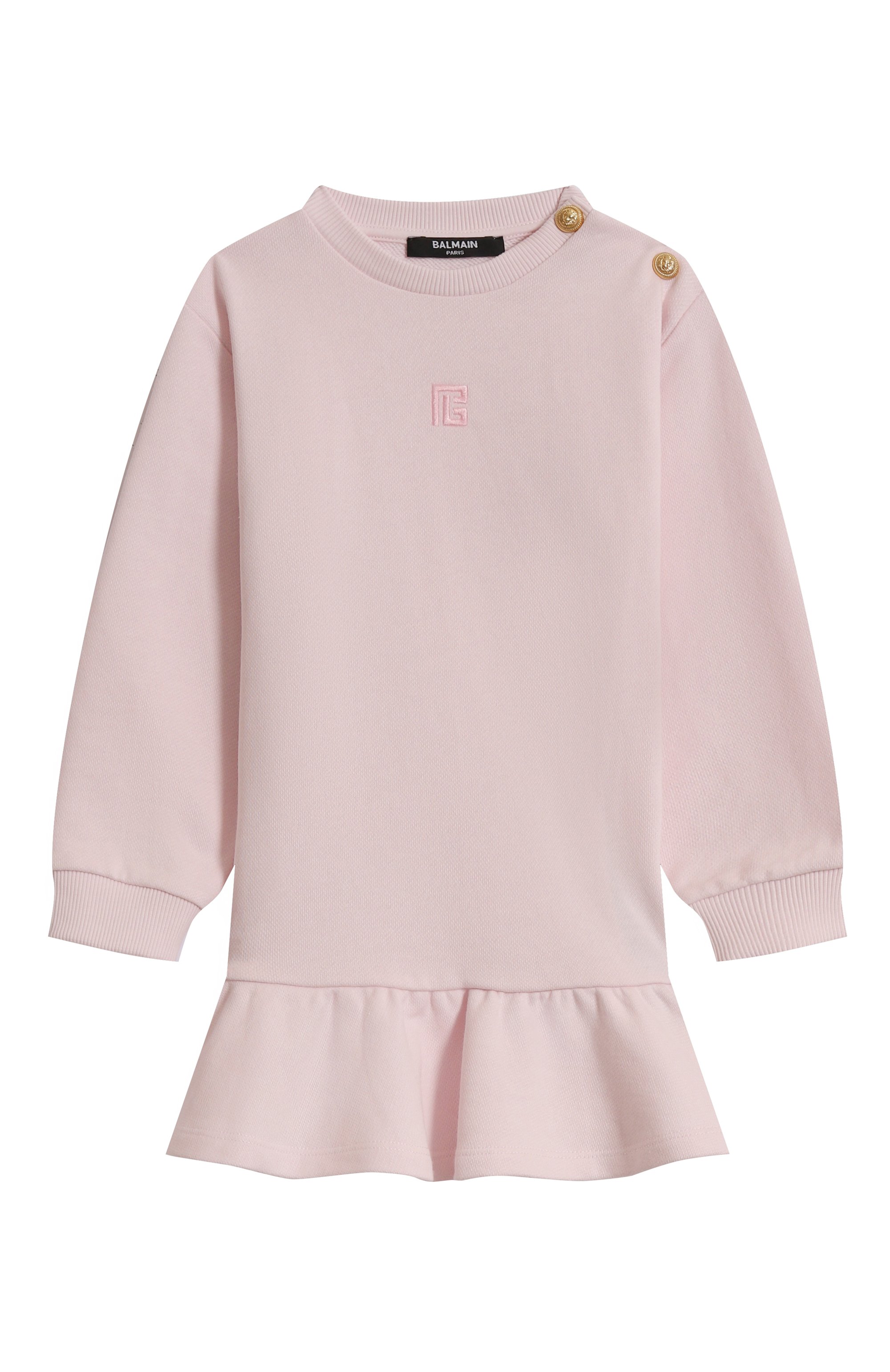 Хлопковый комплект из платья и шорт BALMAIN, арт. BX1010, фото 2