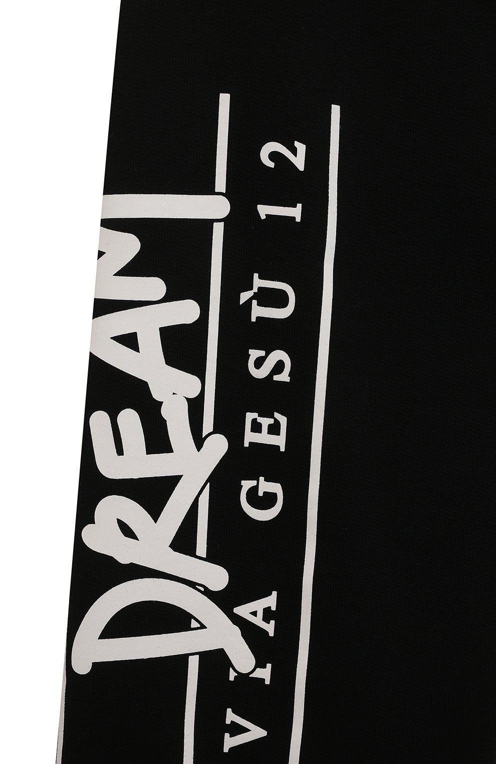 Хлопковые джоггеры VERSACE черного цвета по цене 26400 руб., арт. 1002581/1A03629/4A-6A, фото 3 Хлопковые джоггеры VERSACE, арт. 1002581/1A03629/4A-6A, фото 3