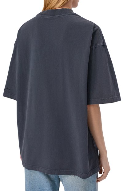 Хлопковая футболка ALEXANDER WANG, арт. UCC1261891, фото 4