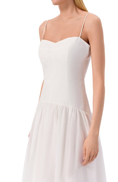 Платье из хлопка и шелка 12 STOREEZ, арт. 137520, фото 4