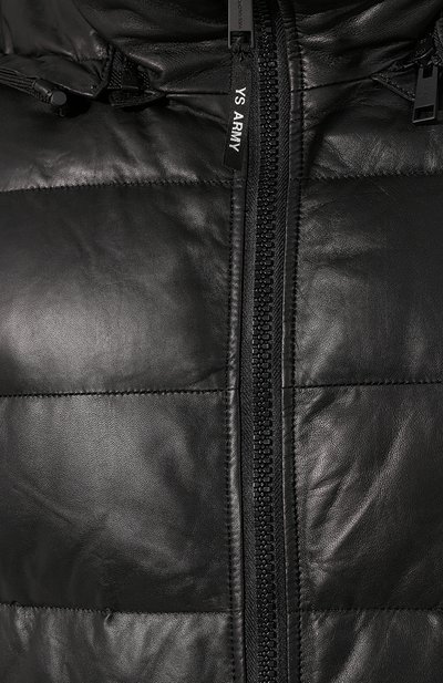 Кожаный пуховик YVES SALOMON, арт. 20WHV21070D0CU, фото 5