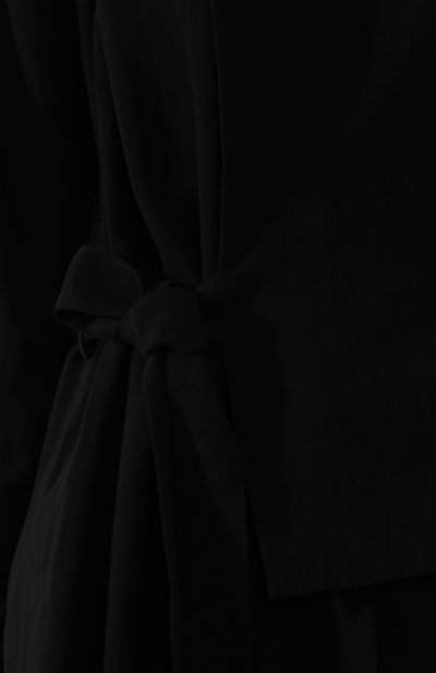 Блузка из вискозы YOHJI YAMAMOTO черного цвета по цене 86900 руб., арт. FZ-D54-803, фото 5 Блузка из вискозы YOHJI YAMAMOTO, арт. FZ-D54-803, фото 5