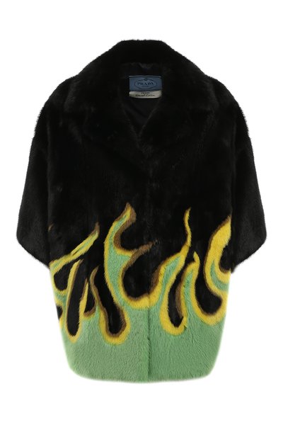 Женская шуба из меха норки PRADA, арт. 165539-1SX3-F0002-211