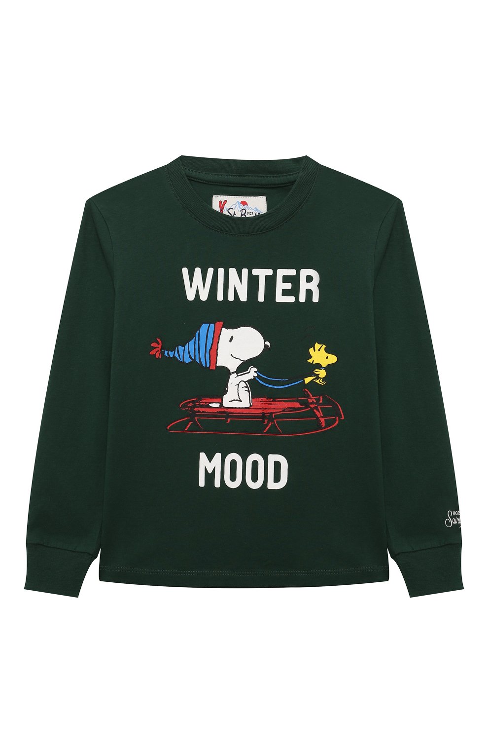 Хлопковый лонгслив MC2 SAINT BARTH, арт. STBK LUT0N JR/00929G, фото 1