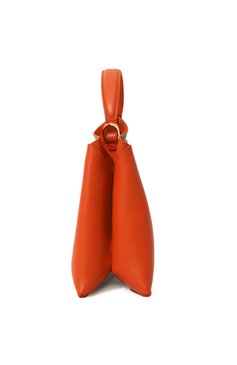 Женская сумка elieze mini REE PROJECTS оранжевого цвета, арт. AW22/ELIEMI1SC | Фото 4 (Размер: mini; Сумки-технические: Сумки top-handle; Ремень/цепочка: На ремешке; Материал: Натуральная кожа; Материал сплава: Проставлено; Драгоценные камни: Проставлено)
