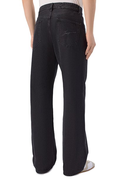 Джинсы JACQUEMUS черного цвета по цене 57150 руб., арт. 25HPAM00028/AD00039, фото 4 Джинсы JACQUEMUS, арт. 25HPAM00028/AD00039, фото 4