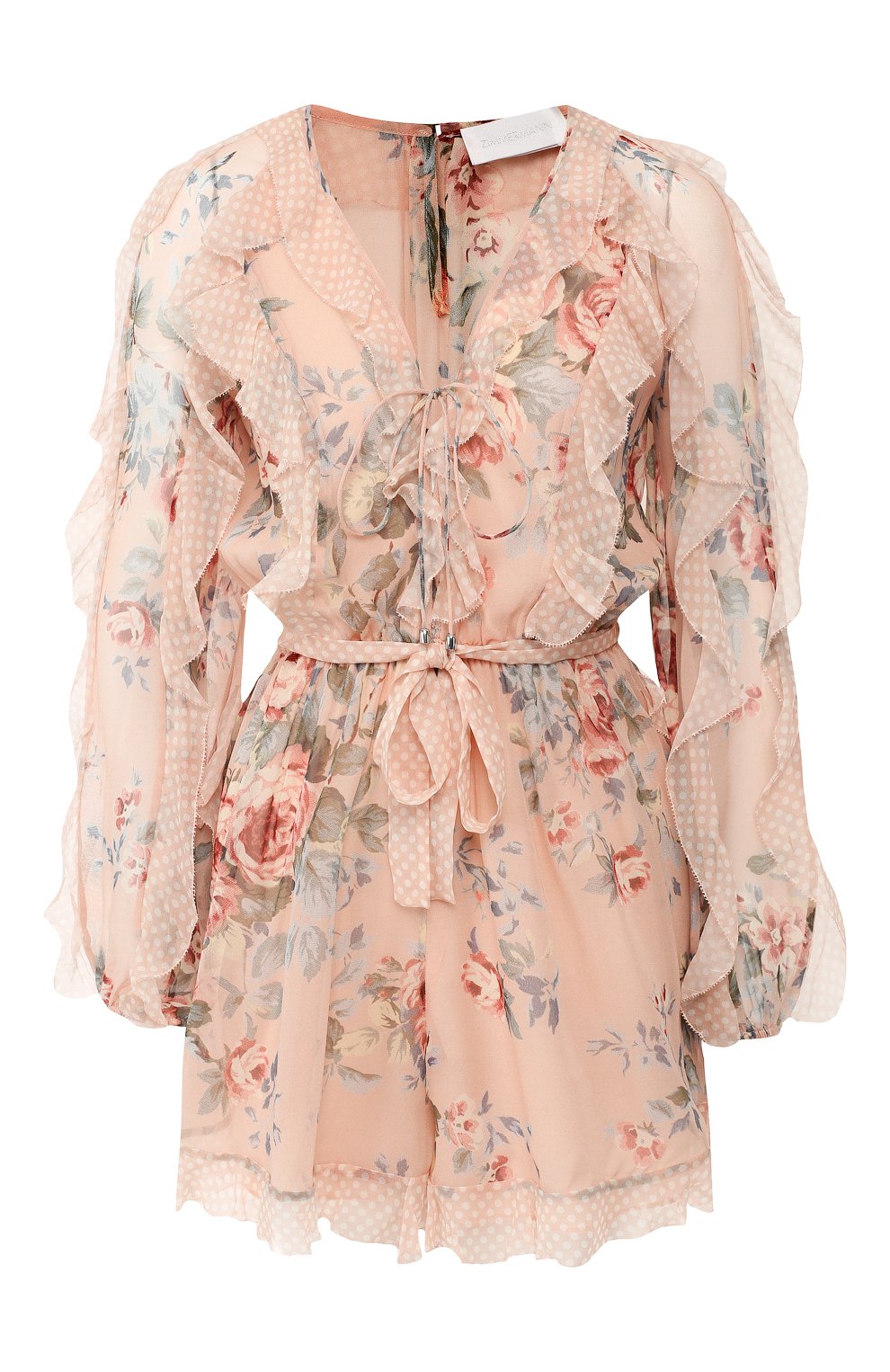 Шелковый комбинезон ZIMMERMANN, арт. 5567YB0W, фото 1