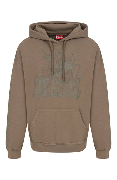 Мужской хлопковое худи DIESEL, арт. A23805/0BKCJ