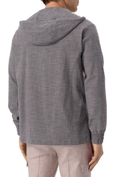 Толстовка из шерсти и шелка KITON, арт. UMC010K0615E05, фото 4