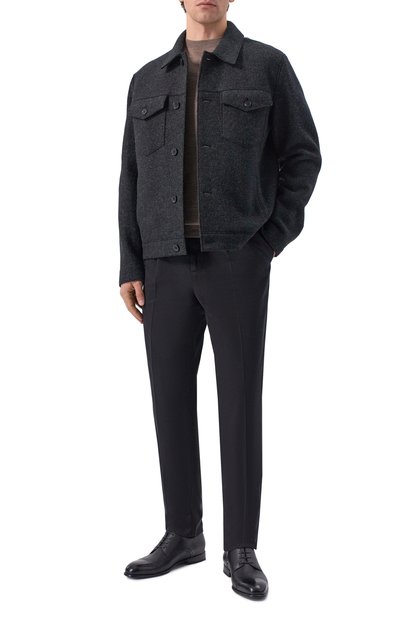 Мужские кожаные дерби BARRETT, арт. 261U049.3/CERV0