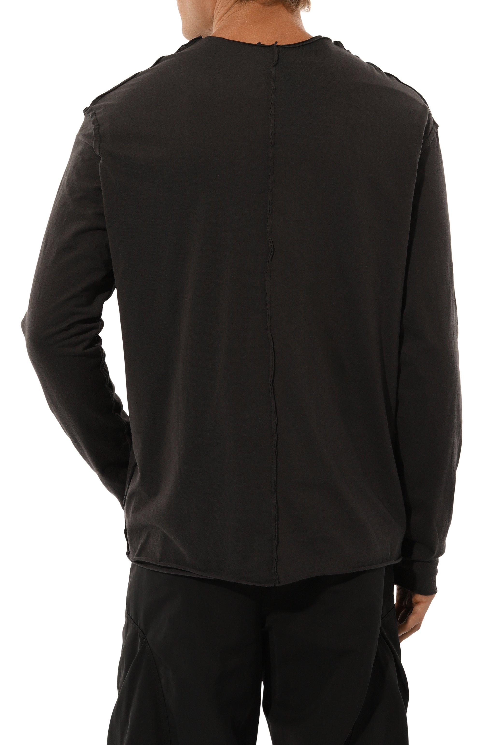 Хлопковый лонгслив ATTACHMENT, арт. AJ42-063, фото 4