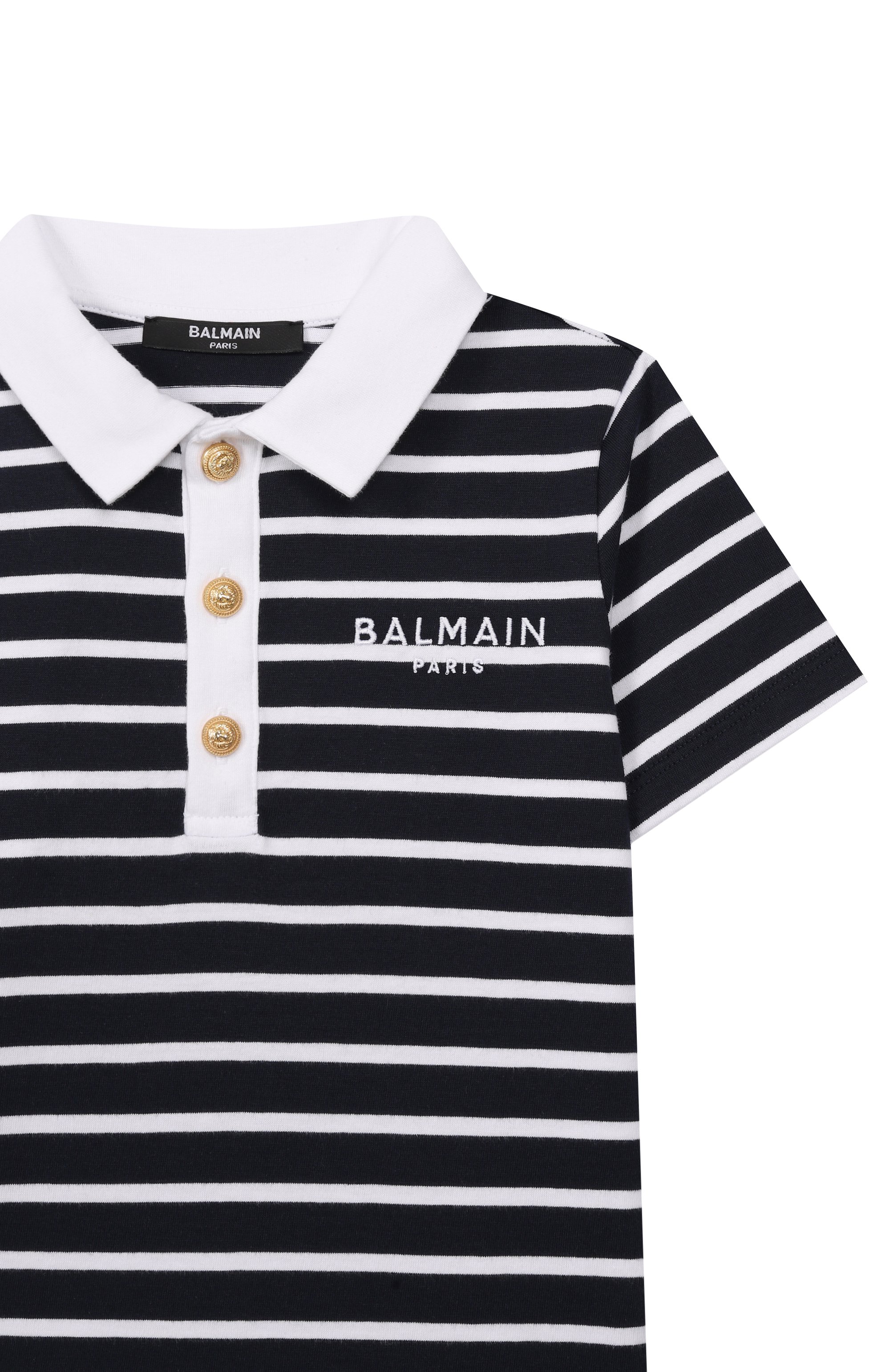 Хлопковое поло BALMAIN, арт. BY8521, фото 3