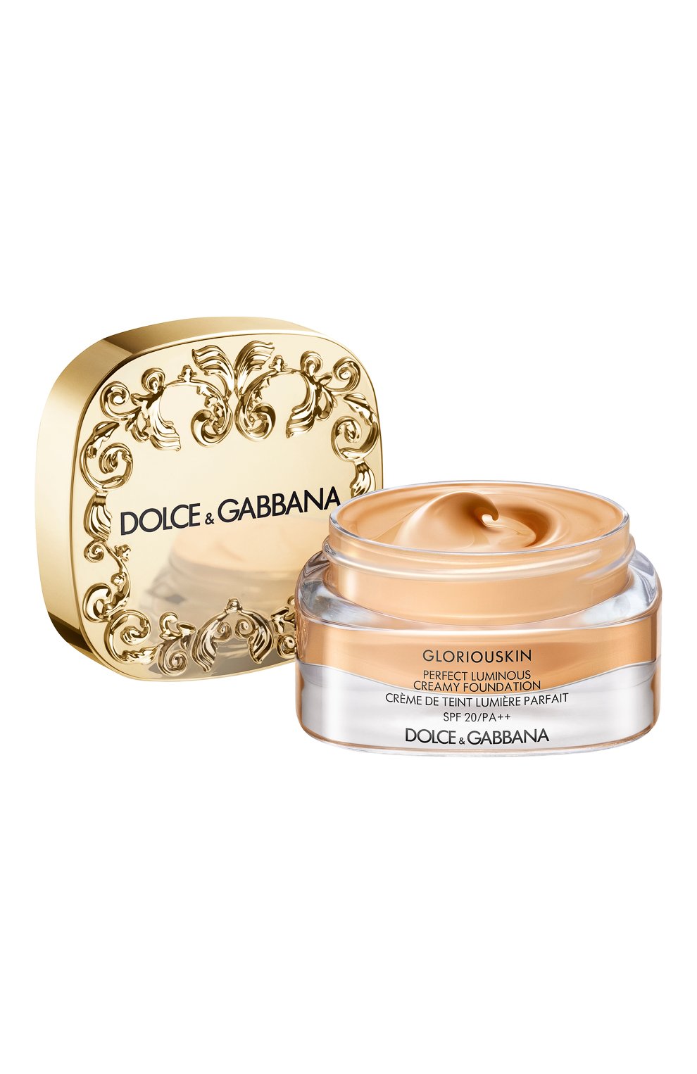 Тональный крем gloriuoskin spf 20, оттенок 200 cashmere (30ml) DOLCE & GABBANA цвета по цене 9900 руб., арт. 8518850DG, фото 1 Тональный крем gloriuoskin spf 20, оттенок 200 cashmere (30ml) DOLCE & GABBANA, арт. 8518850DG, фото 1