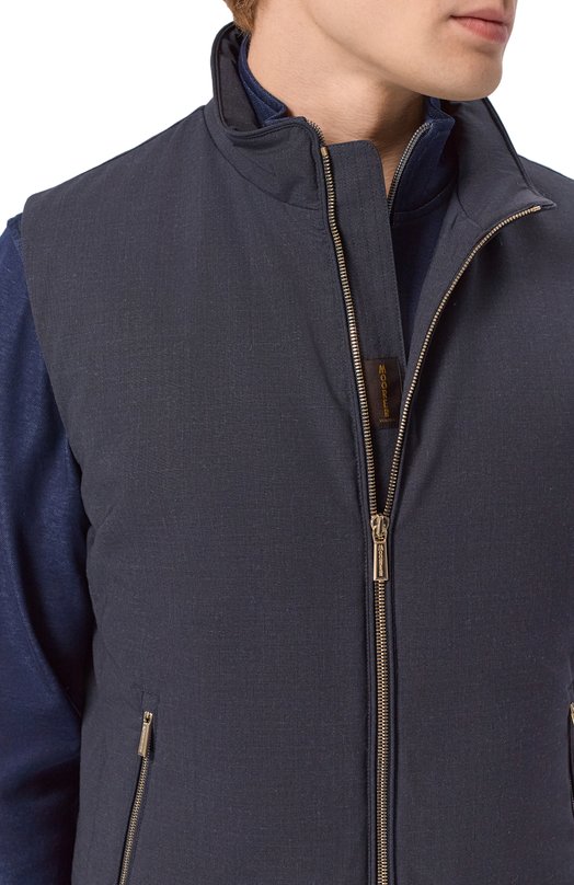 Шерстяной жилет Senio-BT Moorer SENI0/BT Синий  SENI0/BT Фото 5
