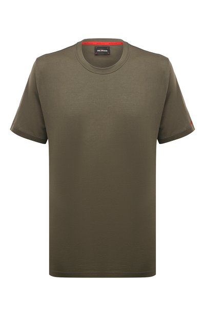 Мужская хлопковая футболка KITON, арт. UK1165W23