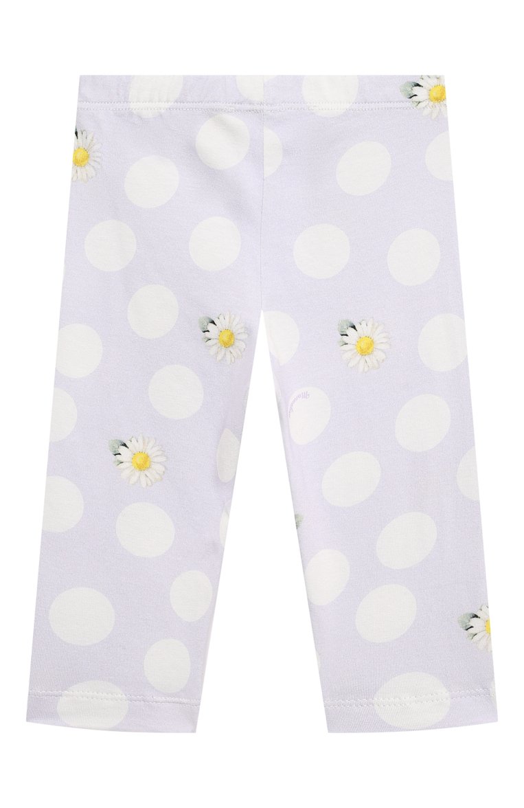 Хлопковые легинсы MONNALISA, арт. 31C414, фото 2