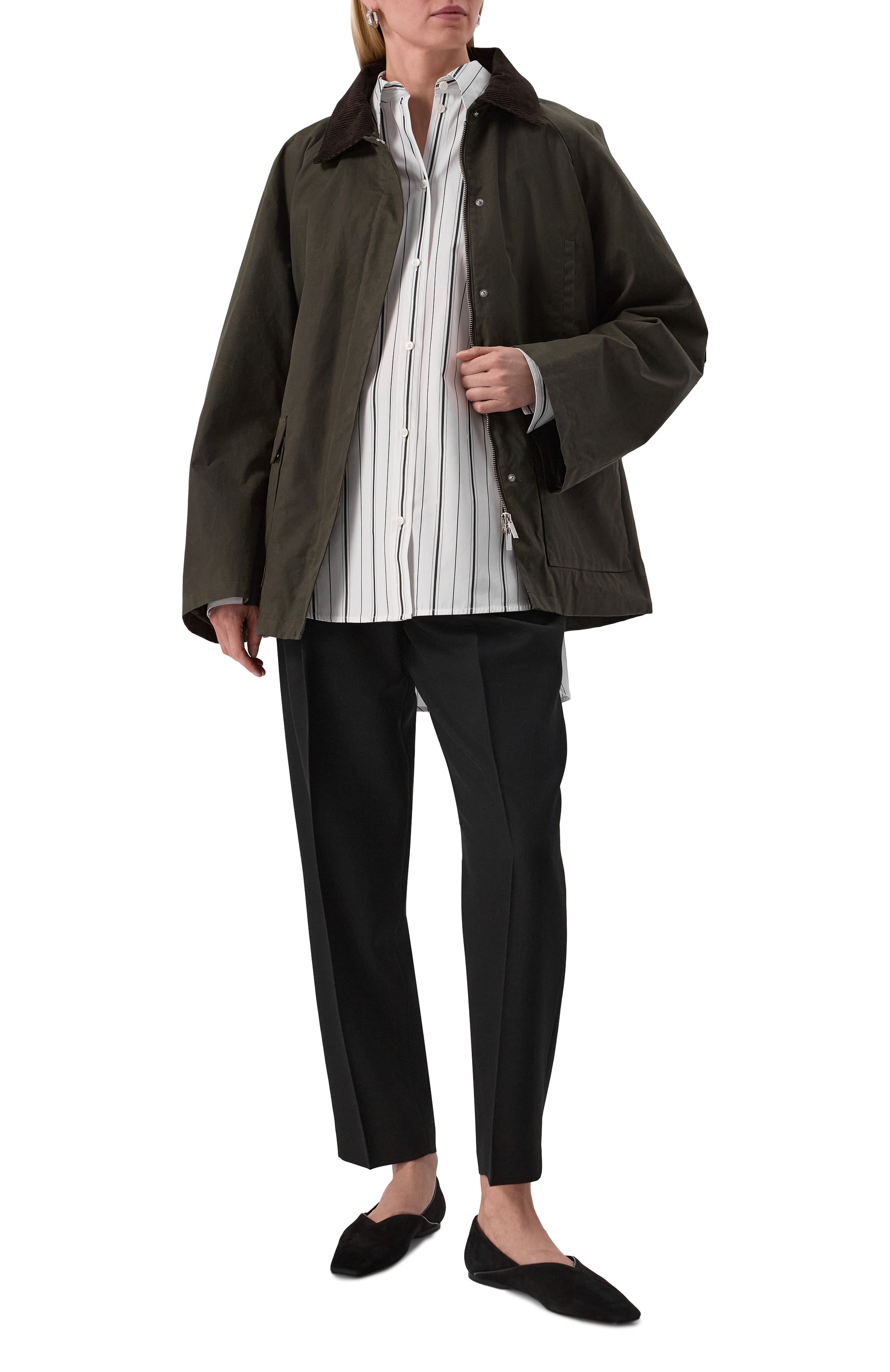 Хлопковая рубашка TOTEME, арт. 251-WRT2522-FB0338, фото 2