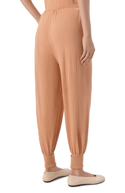 Джоггеры из шелка и хлопка 12 STOREEZ, арт. 136971, фото 4