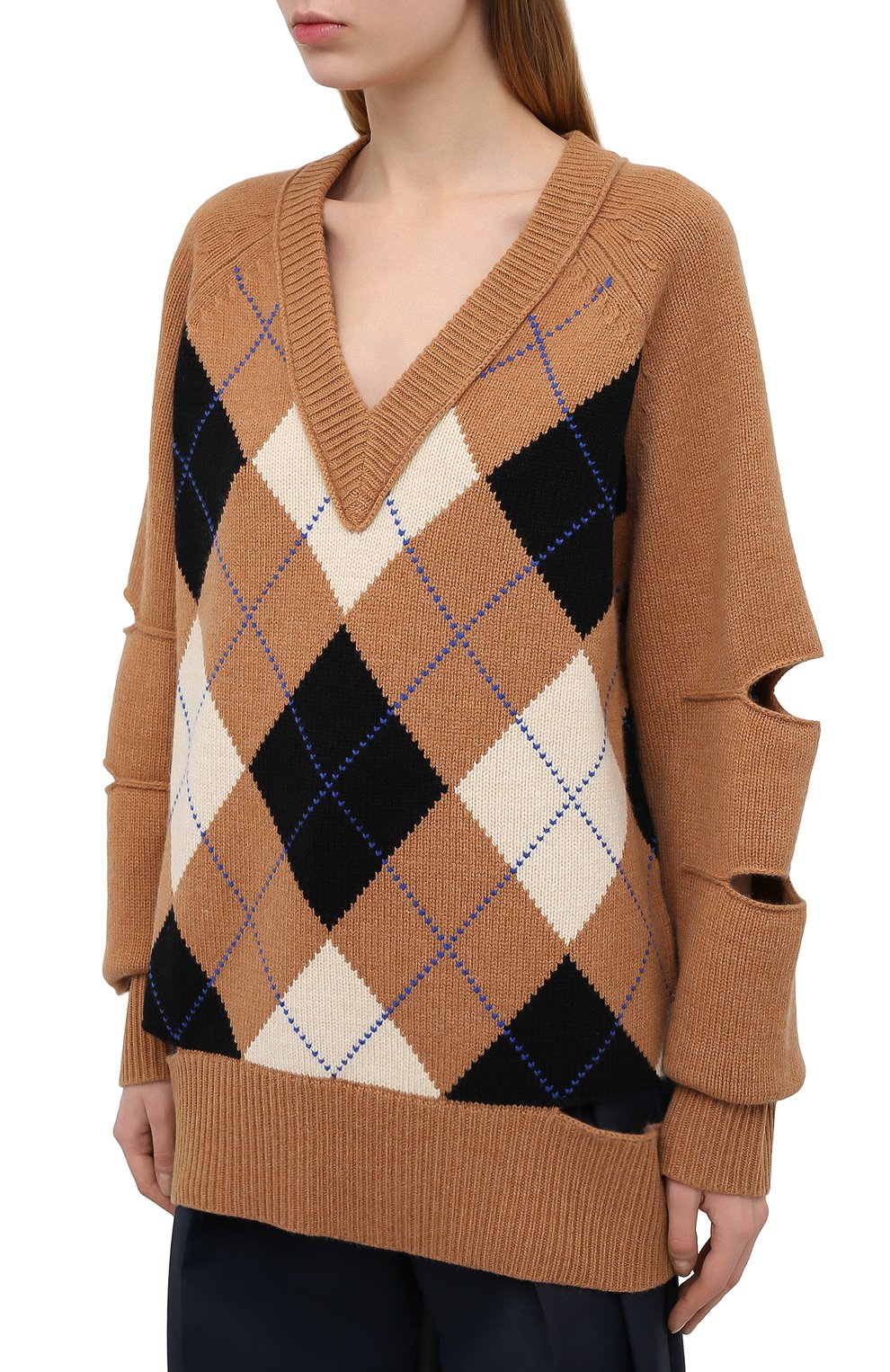 Свитер из шерсти и кашемира BURBERRY, арт. 8037240, фото 3