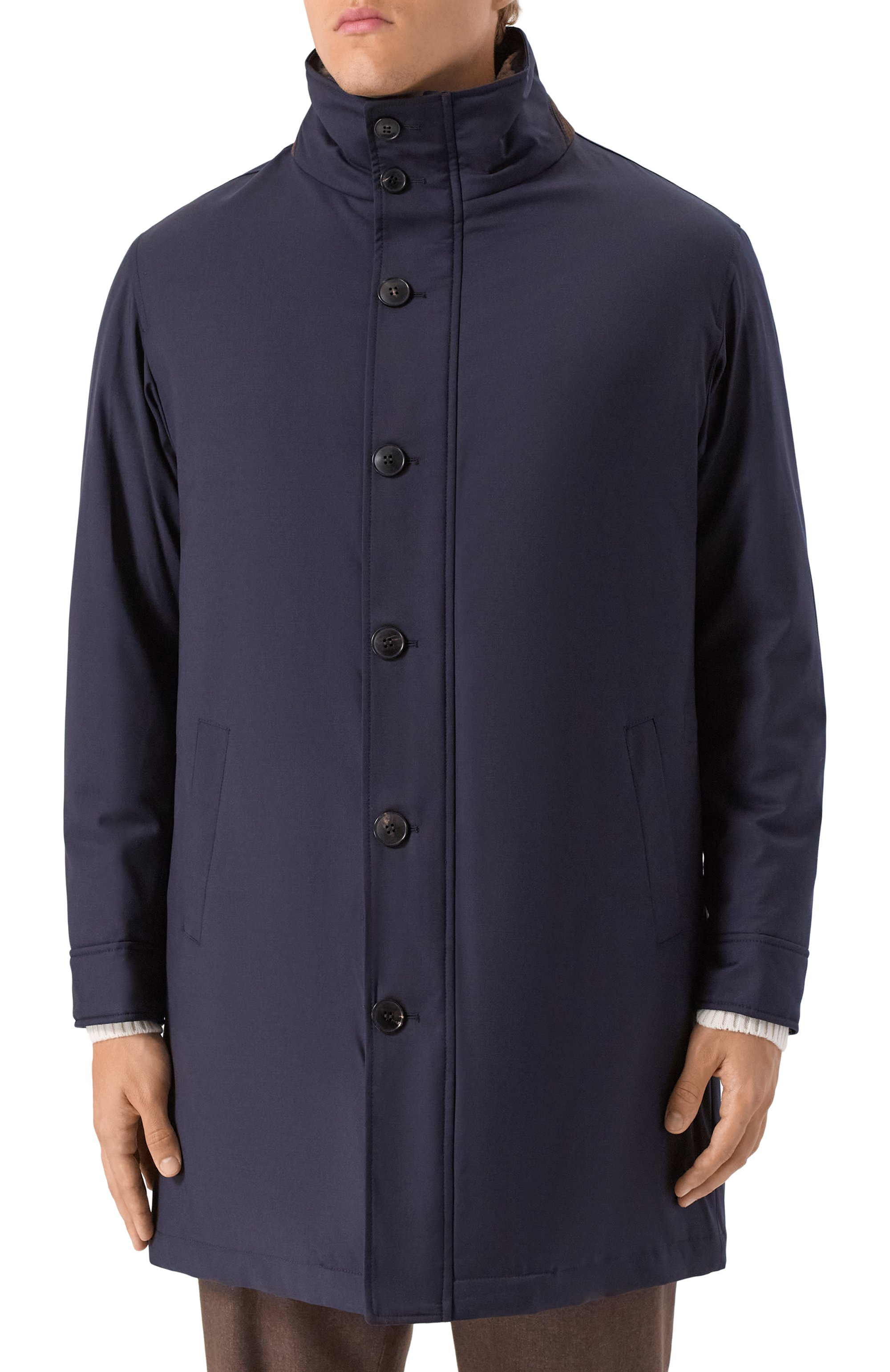 Шерстяная куртка с подкладкой из овчины ANDREA CAMPAGNA, арт. 25U692-GQ4L1S31, фото 3