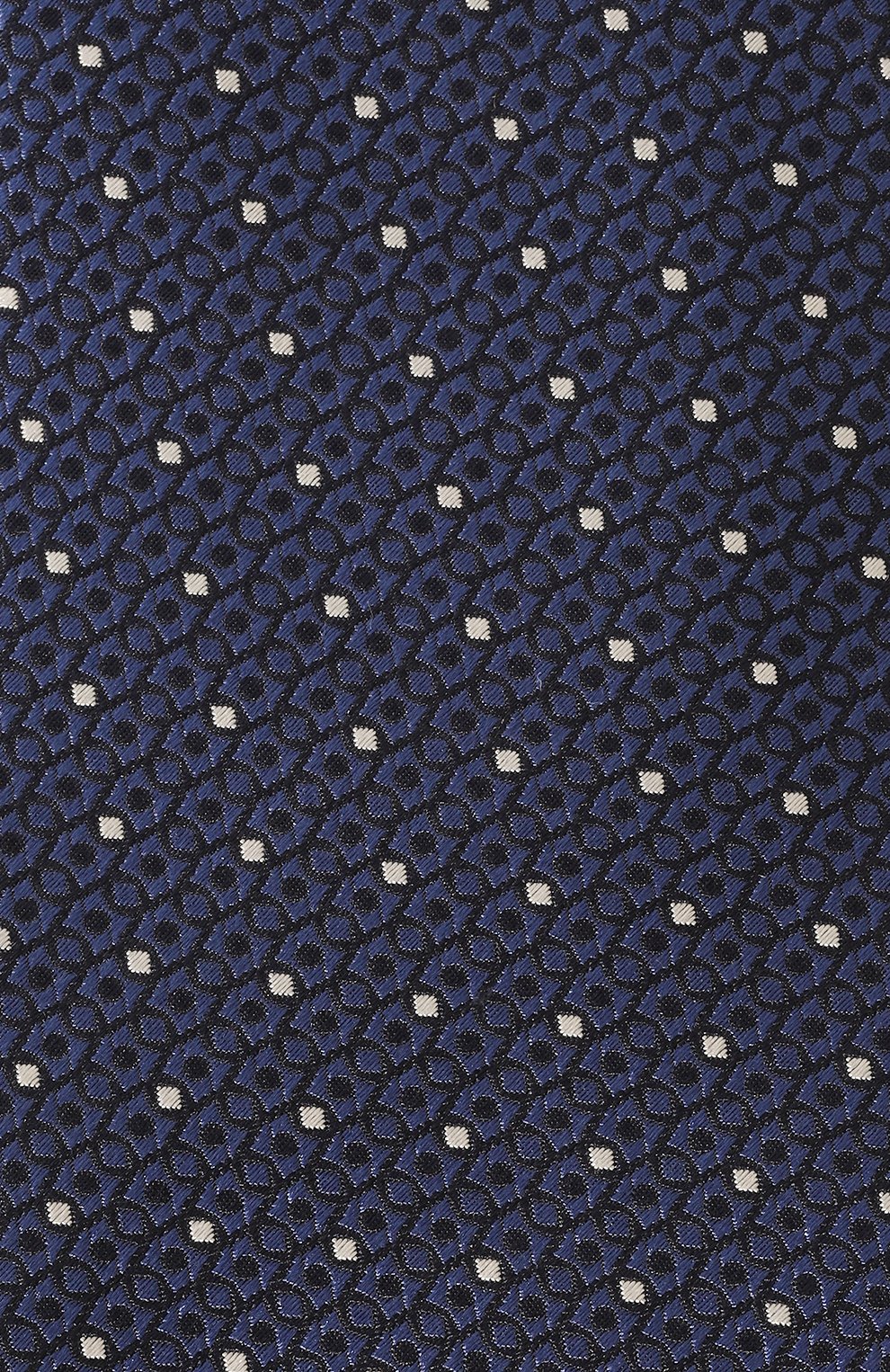 Шелковый галстук CANALI темно-синего цвета по цене 16950 руб., арт. 18/HJ03774, фото 4 Шелковый галстук CANALI, арт. 18/HJ03774, фото 4