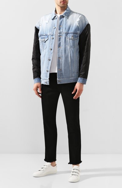 Кожаные кеды SAINT LAURENT, арт. 605962/0ZS00, фото 2