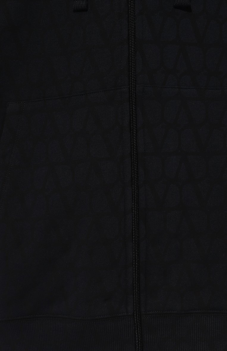 Хлопковая толстовка VALENTINO, арт. 5V3MF27K9VU, фото 5