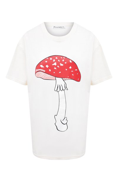 Женская хлопковая футболка JW ANDERSON, арт. JE0113 PG0256