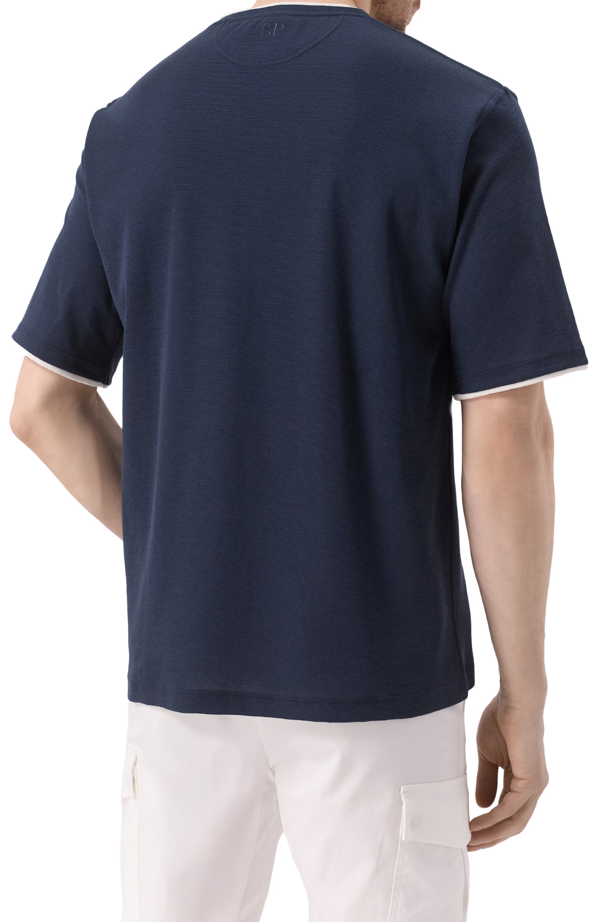 Футболка из хлопка и шелка STEFANO RICCI, арт. MNH5204390/CTK01S, фото 4