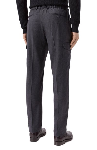 Шерстяные брюки-карго STEFANO RICCI, арт. M1T4300040/W0029T/60, фото 4