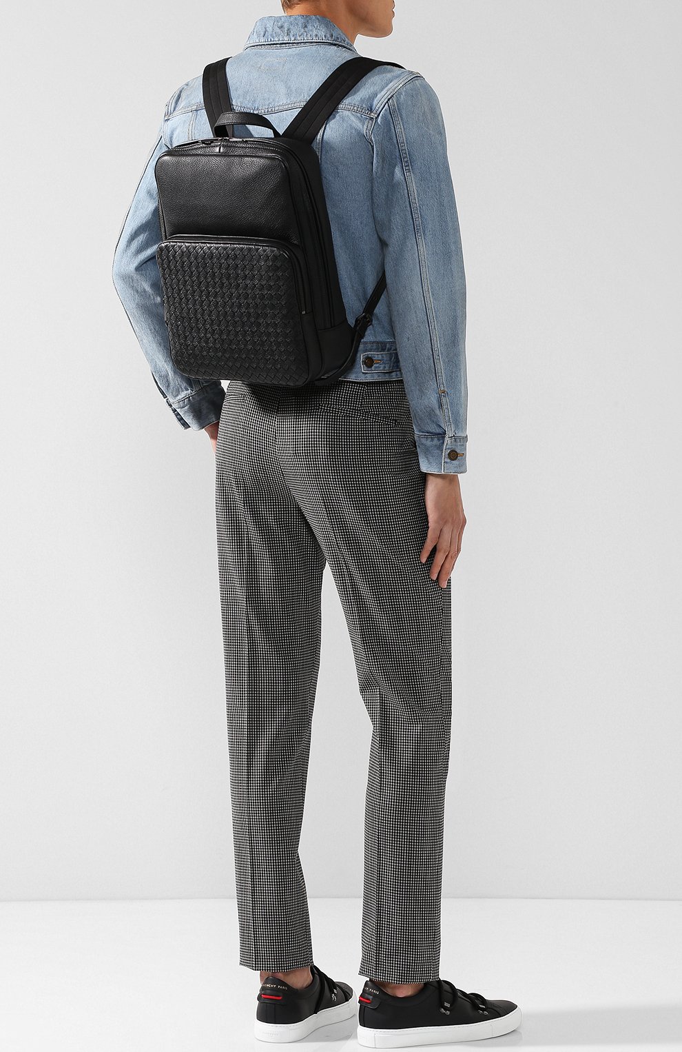 Кожаный рюкзак с плетением intrecciato BOTTEGA VENETA, арт. 493805/VQ928, фото 2