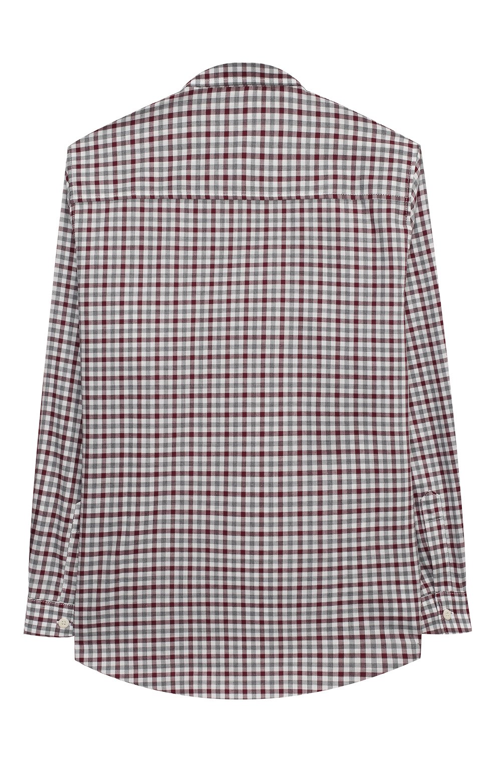 Хлопковая рубашка IL GUFO бордового цвета по цене 9950 руб., арт. A20CL184C3120/10A-12A, фото 2 Хлопковая рубашка IL GUFO, арт. A20CL184C3120/10A-12A, фото 2